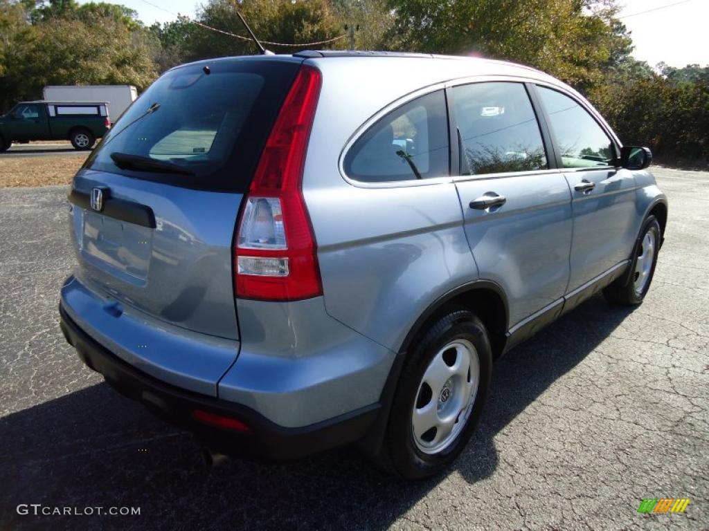 2009 CR-V LX - Glacier Blue Metallic / Gray photo #12