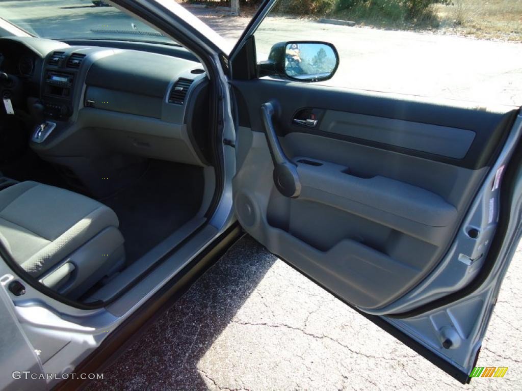 2009 CR-V LX - Glacier Blue Metallic / Gray photo #18