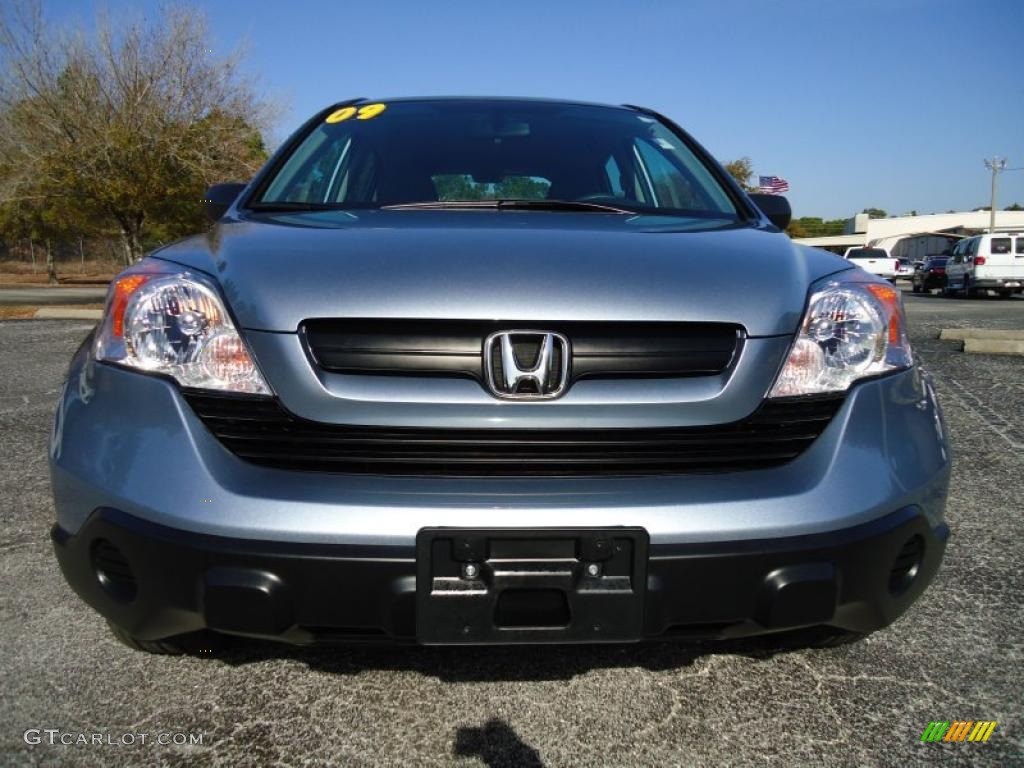 2009 CR-V LX - Glacier Blue Metallic / Gray photo #21