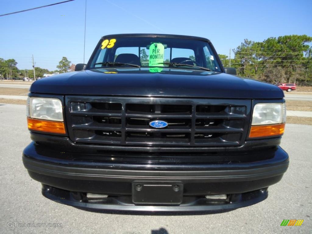 Black 1993 Ford F150 SVT Lightning Exterior Photo #42699583
