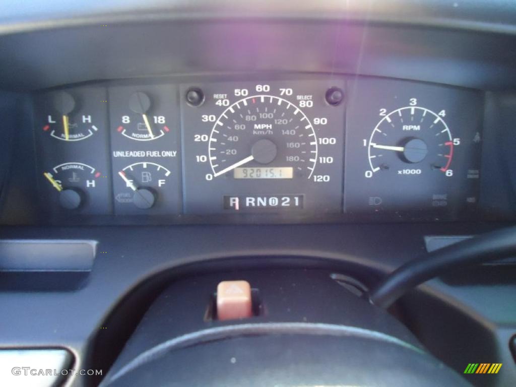 1993 Ford F150 SVT Lightning Gauges Photo #42699771