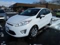Oxford White 2011 Ford Fiesta SES Hatchback Exterior
