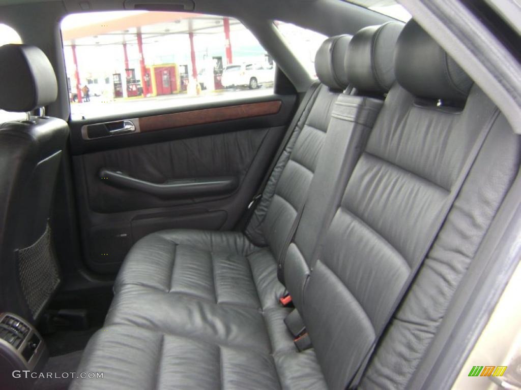 Onyx Interior 1998 Audi A6 2.8 quattro Sedan Photo #42700995