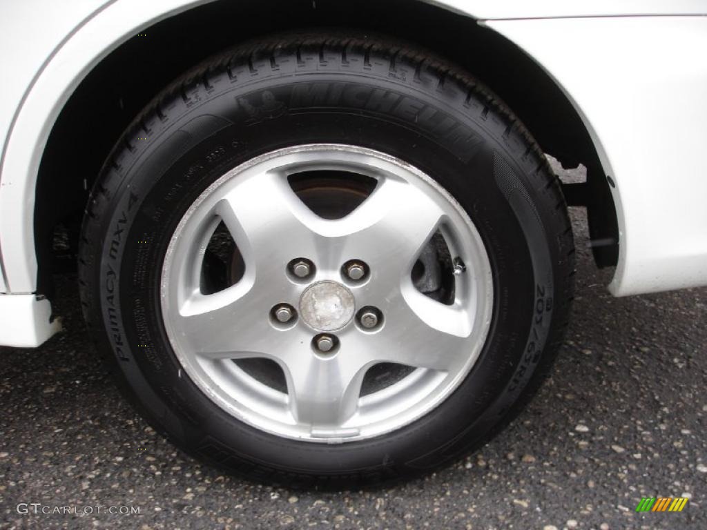 2001 Accord EX V6 Sedan - Taffeta White / Ivory photo #8