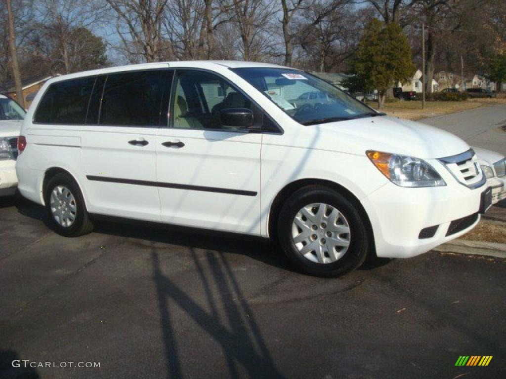 Taffeta White 2009 Honda Odyssey LX Exterior Photo #42703036