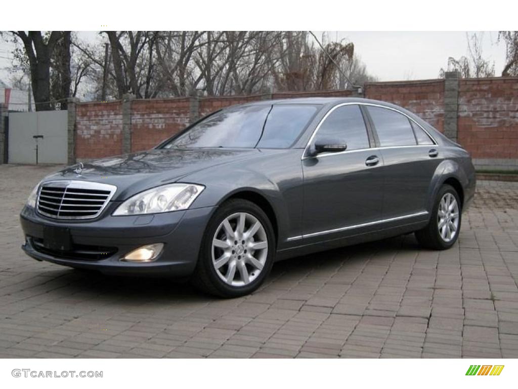 Flint Grey Metallic 2007 Mercedes-Benz S 550 4Matic Sedan Exterior Photo #42703656