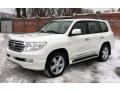 Super White 2008 Toyota Land Cruiser Standard Land Cruiser Model Exterior
