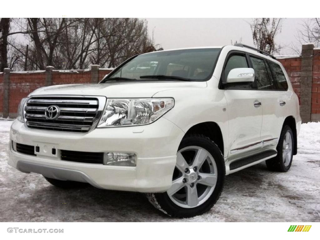 Super White 2008 Toyota Land Cruiser Standard Land Cruiser Model Exterior Photo #42703996