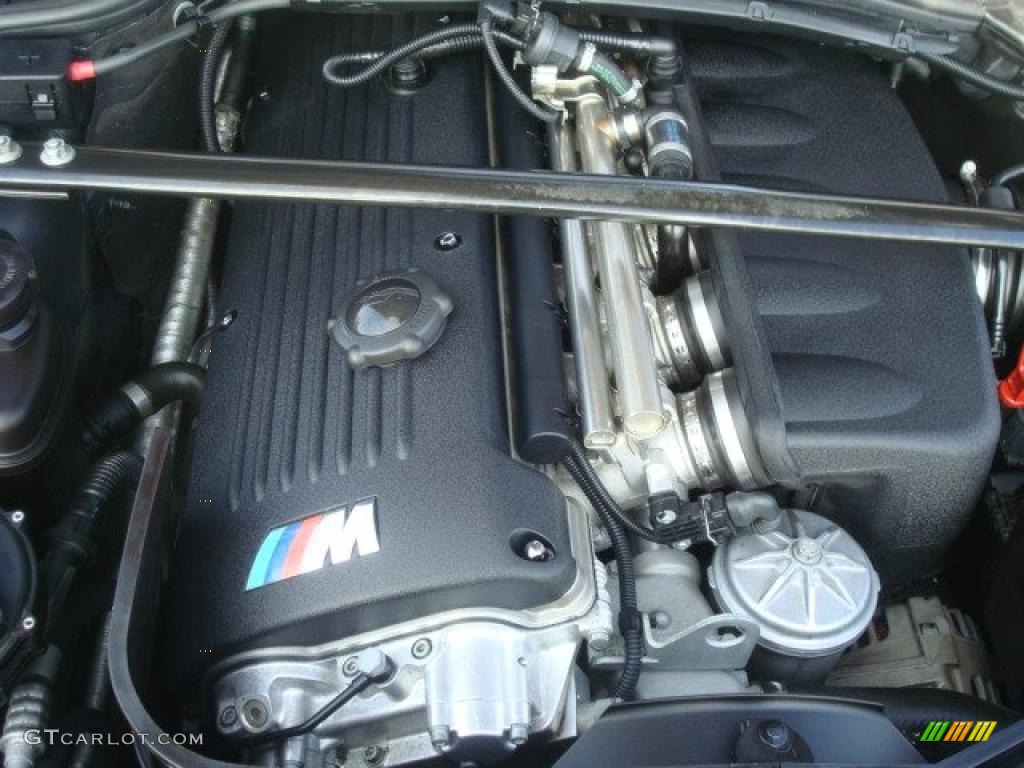 2005 BMW M3 Convertible 3.2L DOHC 24V VVT Inline 6 Cylinder Engine Photo #42704112