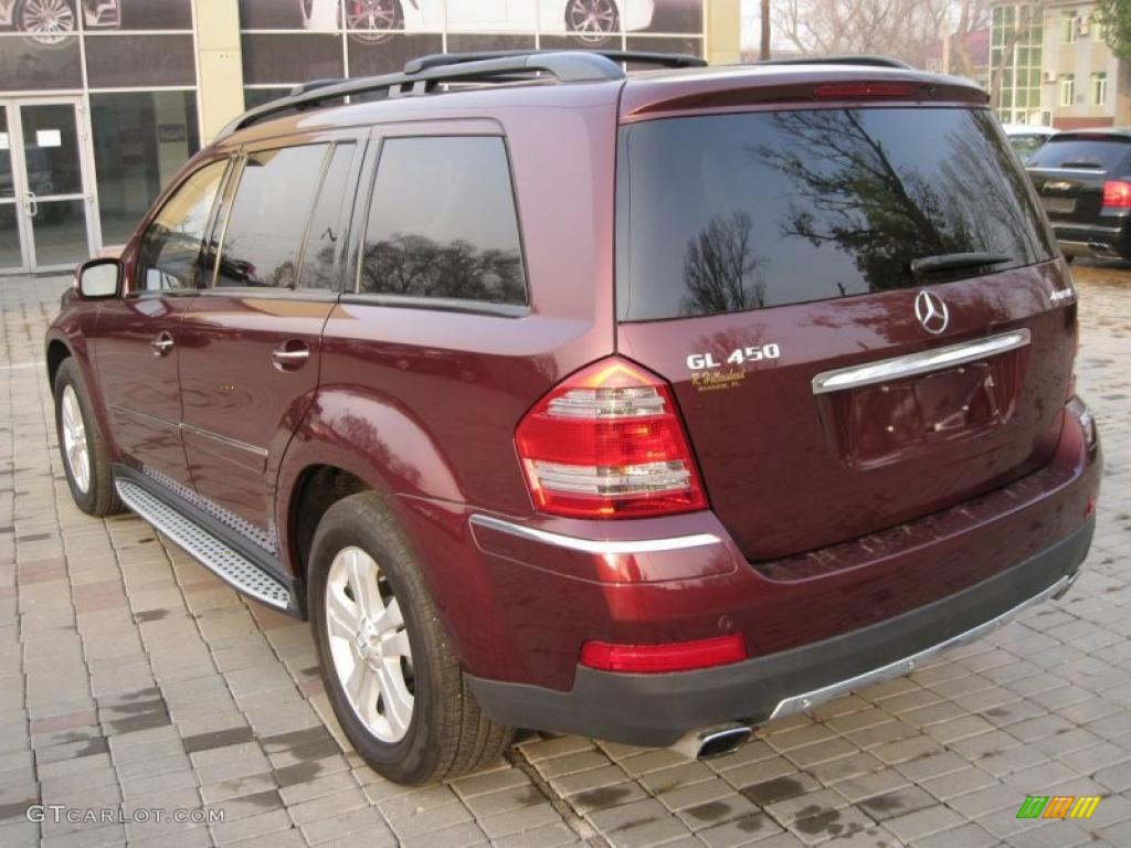 Barolo Red Metallic 2007 Mercedes-Benz GL 450 Exterior Photo #42704360