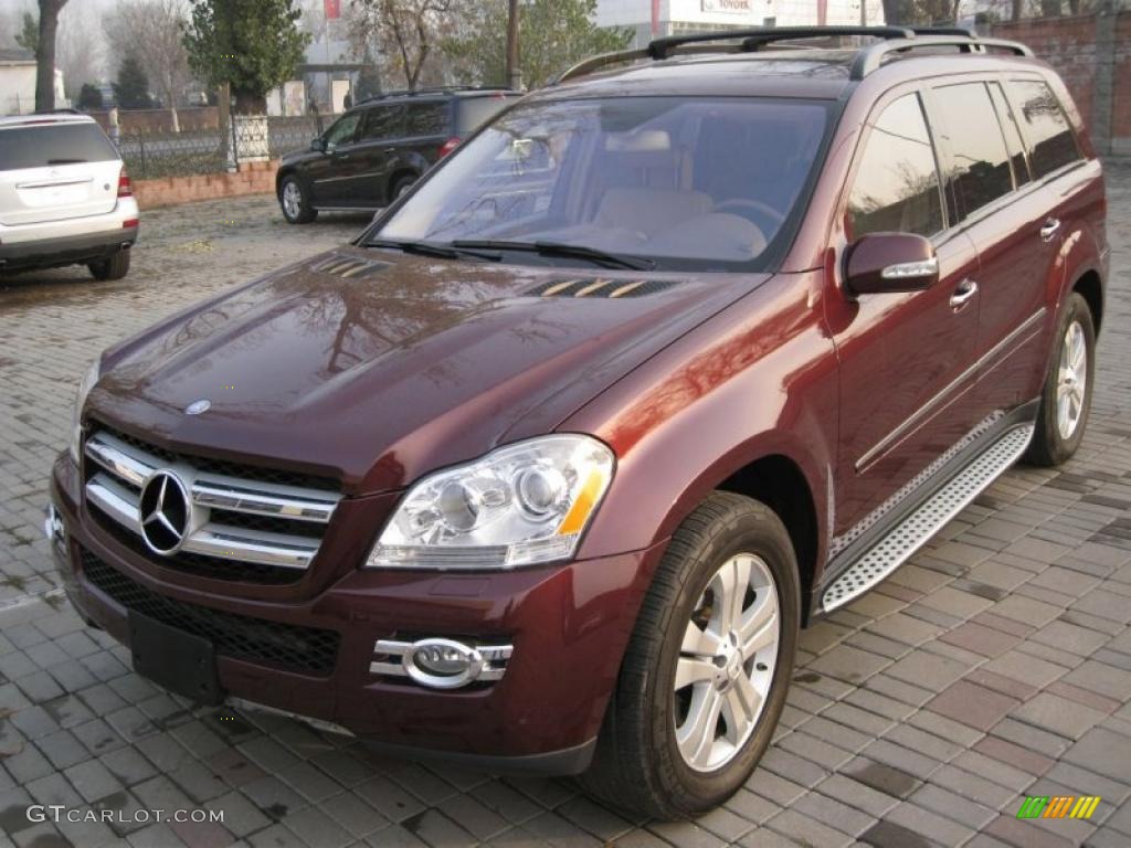 Barolo Red Metallic 2007 Mercedes-Benz GL 450 Exterior Photo #42704468