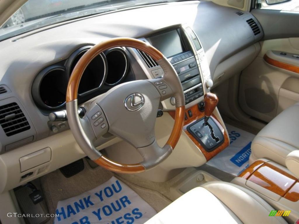 Ivory Interior 2007 Lexus RX 350 AWD Photo #42704920