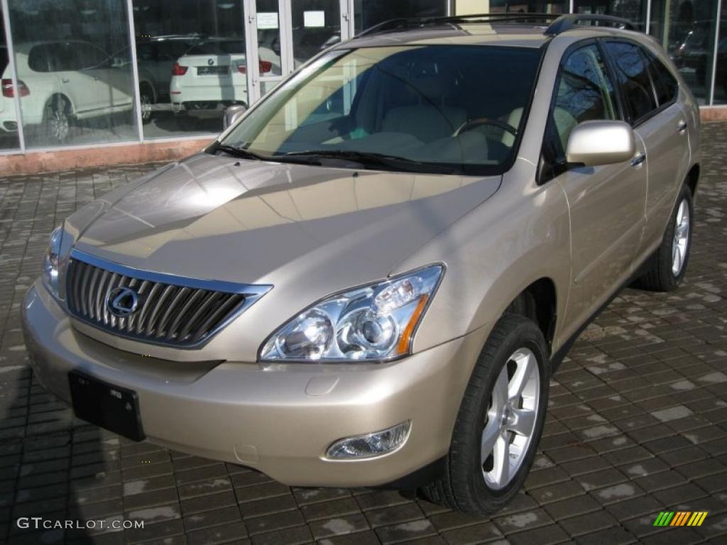 Savannah Beige Metallic 2007 Lexus RX 350 AWD Exterior Photo #42705004