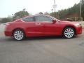 2008 San Marino Red Honda Accord EX-L V6 Coupe  photo #7