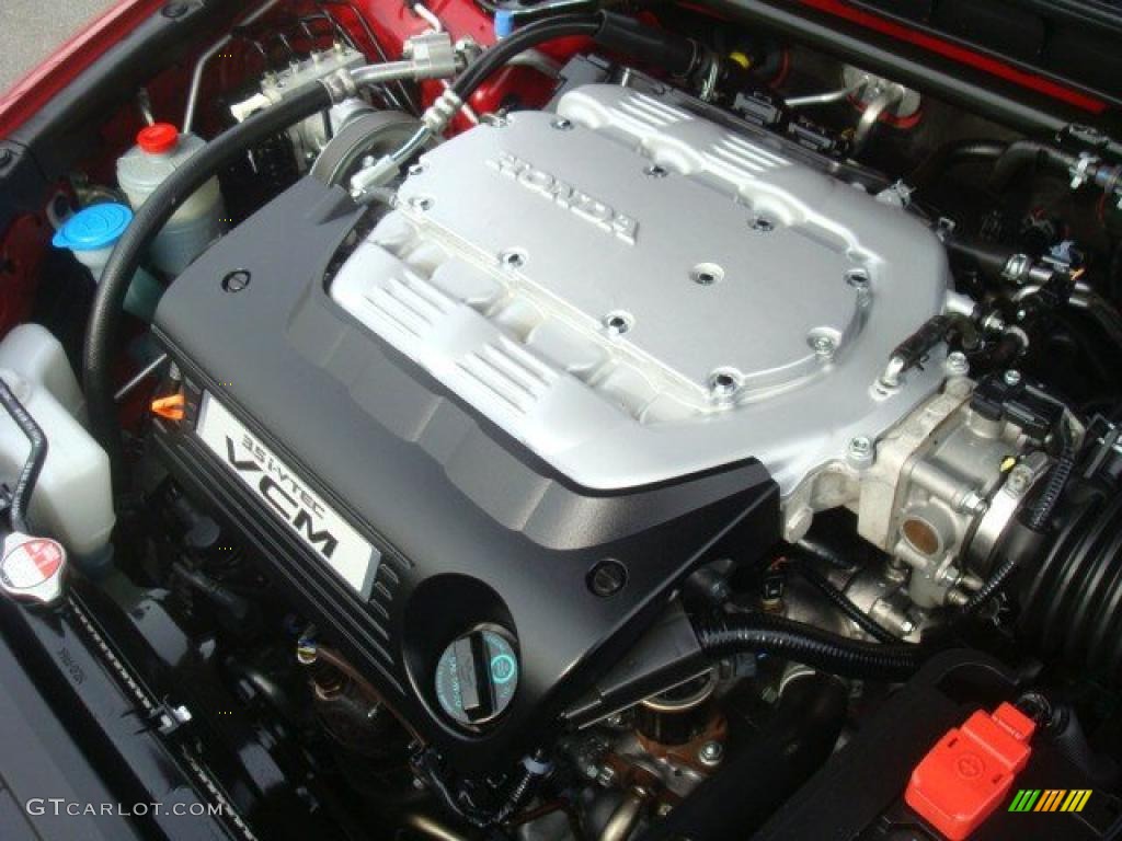 2008 Accord EX-L V6 Coupe - San Marino Red / Ivory photo #24