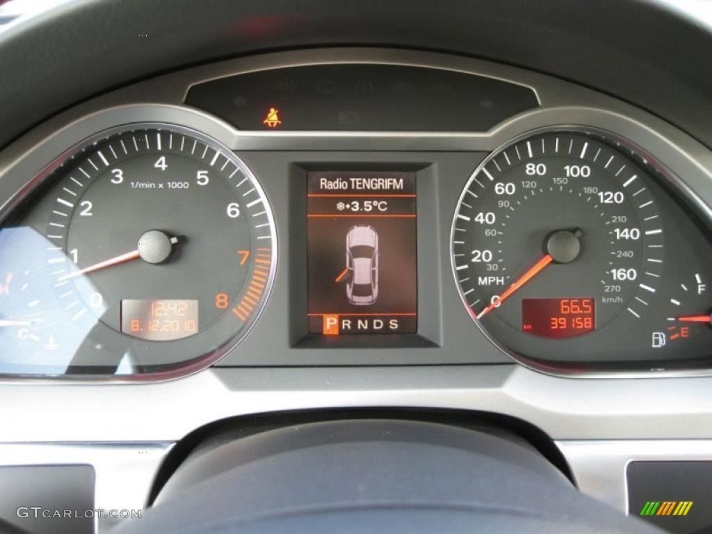 2007 Audi A6 3.2 Sedan Gauges Photo #42706176