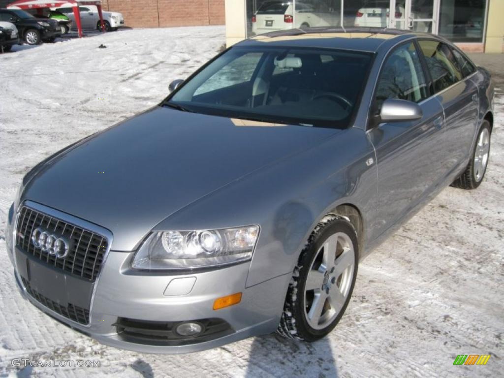 Light Silver Metallic 2007 Audi A6 3.2 Sedan Exterior Photo #42706220