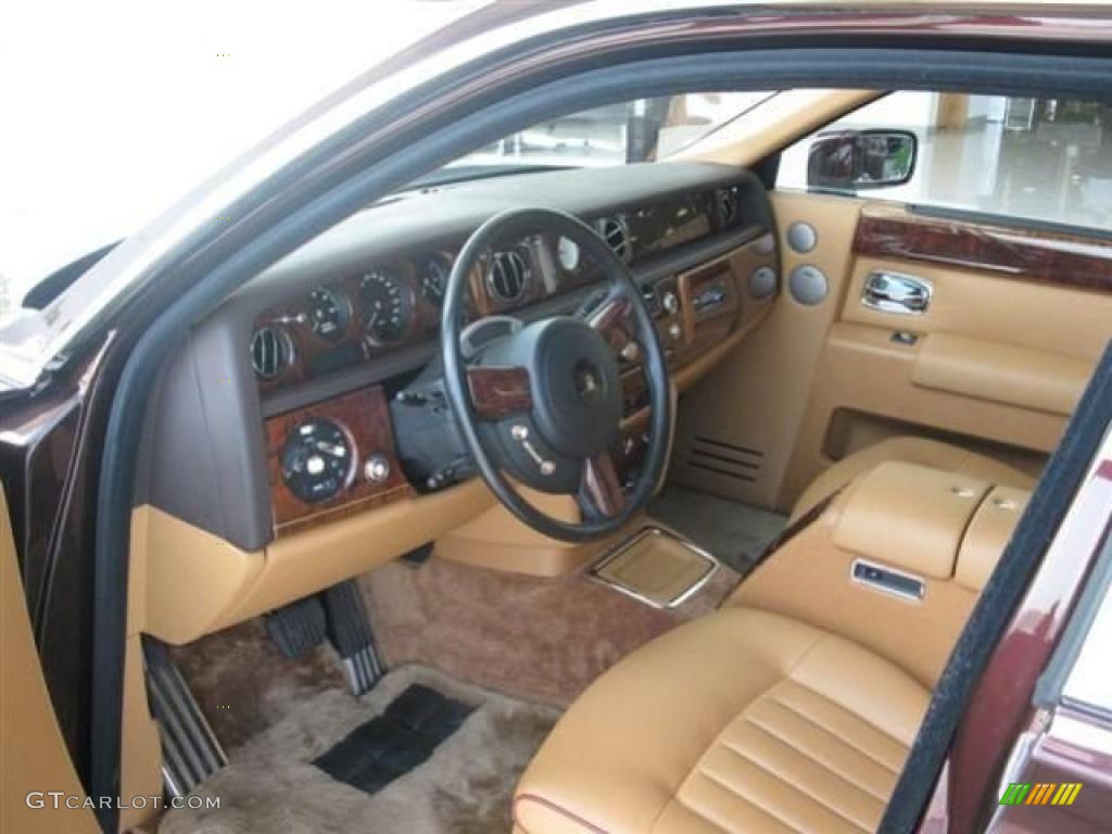 Moccasin/Black Interior 2007 Rolls-Royce Phantom Standard Phantom Model Photo #42706260