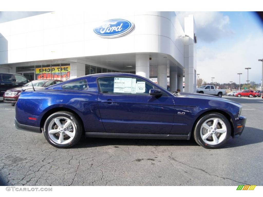 2011 Mustang GT Coupe - Kona Blue Metallic / Charcoal Black photo #2