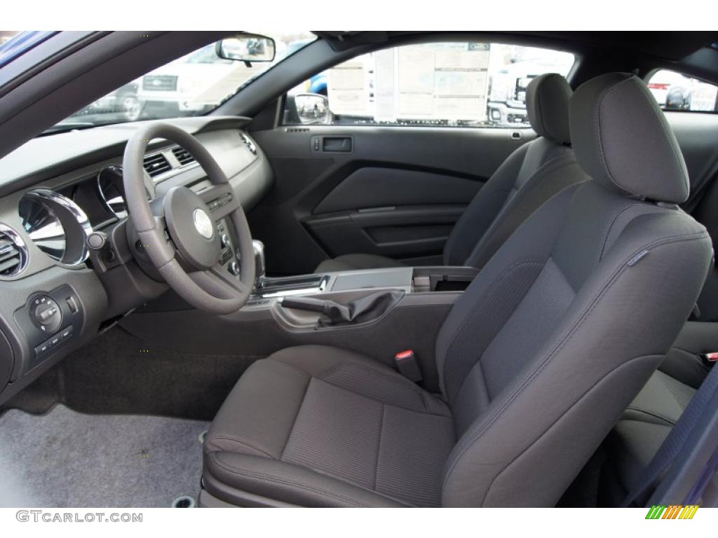 Charcoal Black Interior 2011 Ford Mustang GT Coupe Photo #42706940