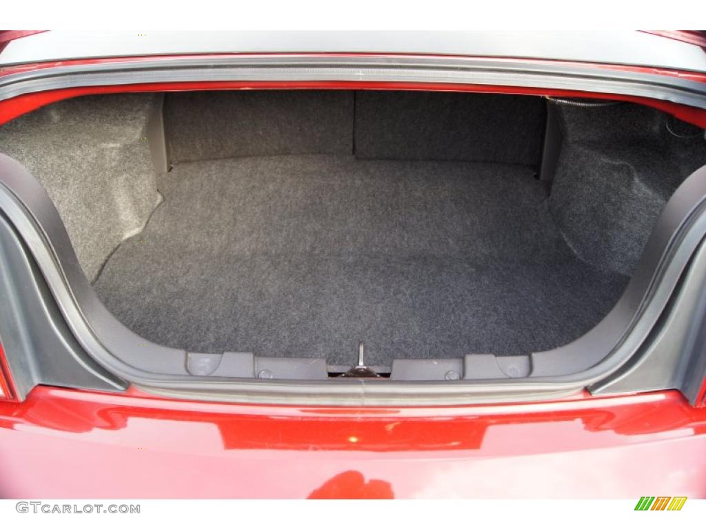 2008 Ford Mustang GT Premium Coupe Trunk Photo #42707884