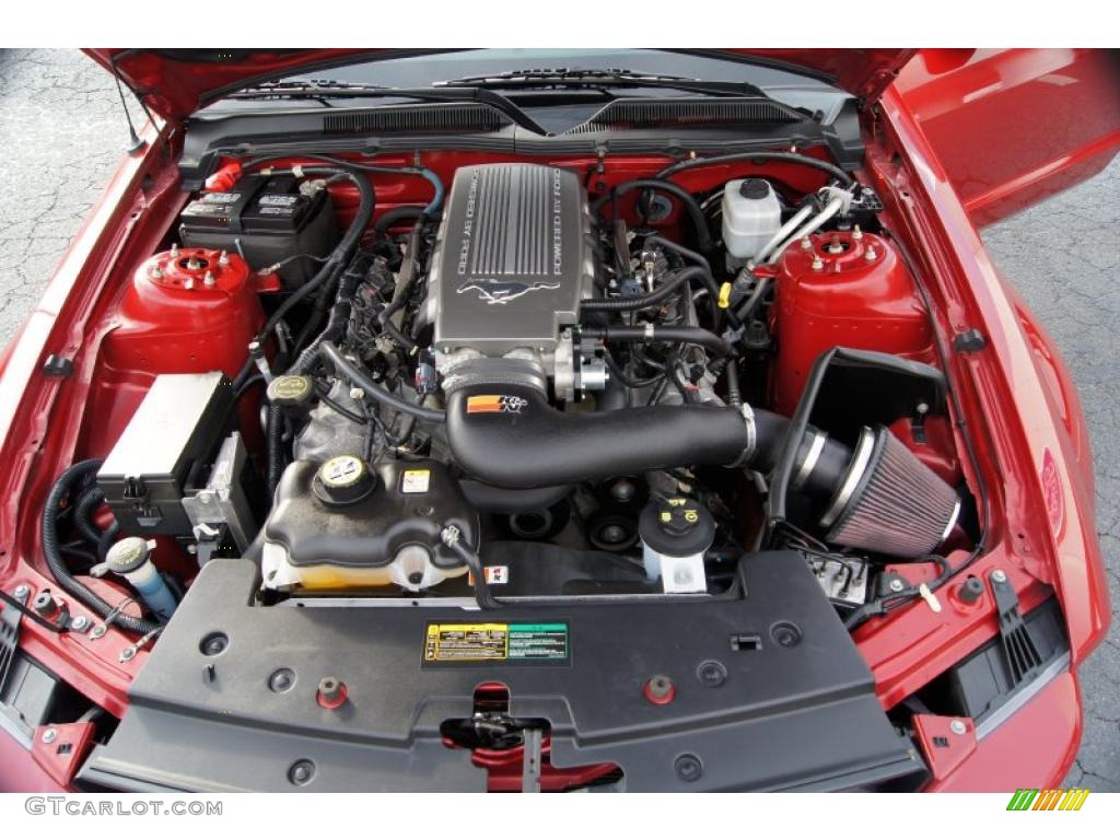 2008 Ford Mustang GT Premium Coupe 4.6 Liter SOHC 24-Valve VVT V8 Engine Photo #42707934