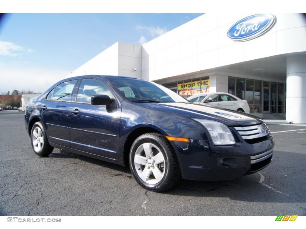 2008 Fusion SE - Dark Blue Ink Metallic / Charcoal Black photo #1