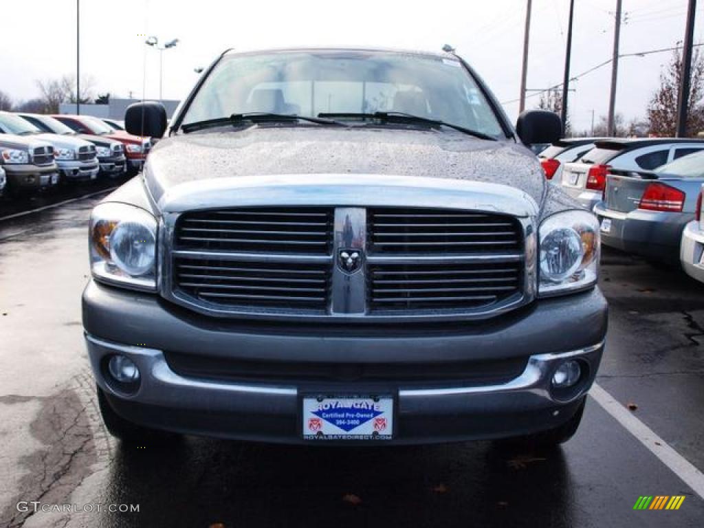 2008 Ram 1500 Big Horn Edition Quad Cab 4x4 - Mineral Gray Metallic / Medium Slate Gray photo #8