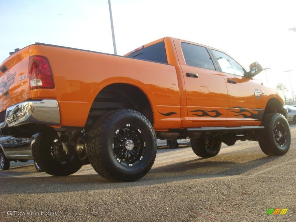 Omaha Orange 2011 Dodge Ram 2500 HD ST Crew Cab 4x4 Exterior Photo #42713812