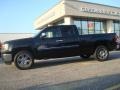 2009 Onyx Black GMC Sierra 1500 SLE Texas Edition Crew Cab  photo #3