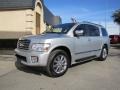 Front 3/4 View of 2010 QX 56 4WD