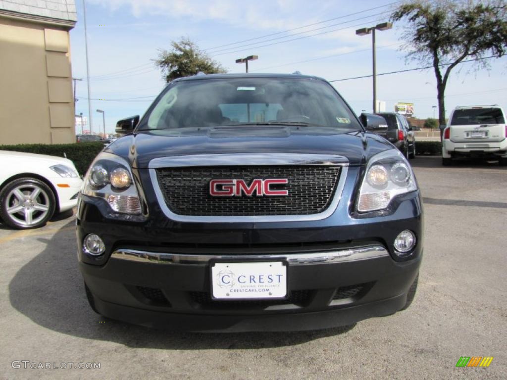 2008 Acadia SLT - Deep Blue Metallic / Light Titanium photo #2