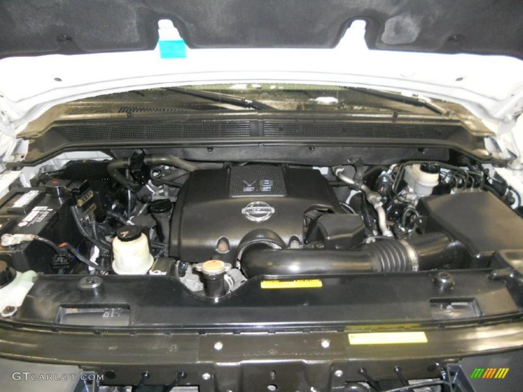 2008 Nissan Armada LE 4x4 5.6 Liter DOHC 32-Valve VVT V8 Engine Photo #42719513