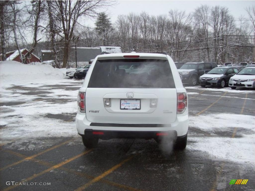 2008 Pilot EX-L 4WD - Taffeta White / Gray photo #21