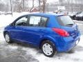 2009 Blue Metallic Nissan Versa 1.8 S Hatchback  photo #2