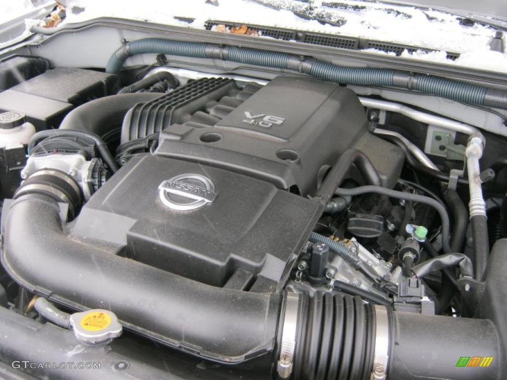 2010 Nissan Frontier SE V6 King Cab 4x4 4.0 Liter DOHC 24-Valve CVTCS V6 Engine Photo #42722617