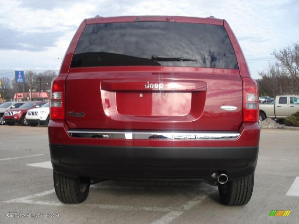 Deep Cherry Red Crystal Pearl 2011 Jeep Patriot Latitude X Exterior Photo #42724049