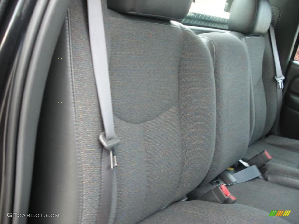 2003 Silverado 1500 LS Regular Cab - Dark Gray Metallic / Medium Gray photo #12