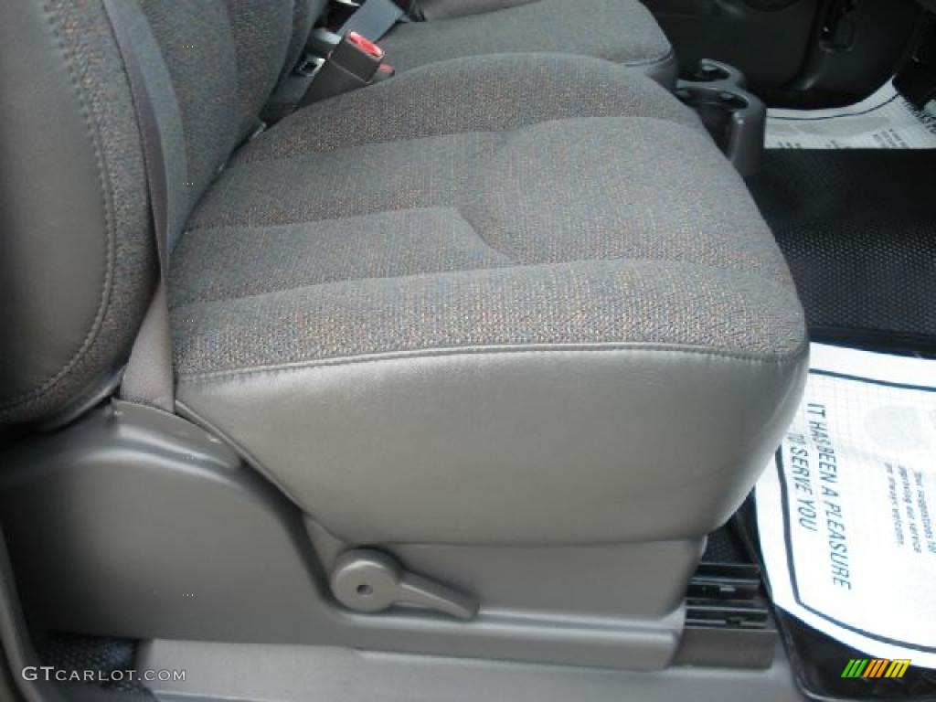 2003 Silverado 1500 LS Regular Cab - Dark Gray Metallic / Medium Gray photo #13