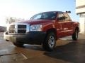 Flame Red - Dakota ST Quad Cab Photo No. 7