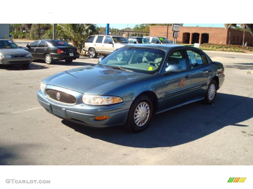 2000 LeSabre Custom - Titanium Blue Metallic / Taupe photo #6