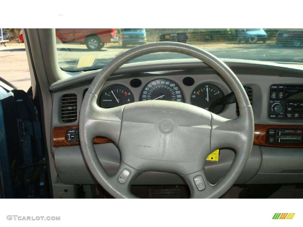 2000 LeSabre Custom - Titanium Blue Metallic / Taupe photo #11