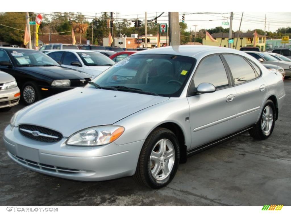 Silver Frost Metallic 2001 Ford Taurus SEL Exterior Photo #42728783