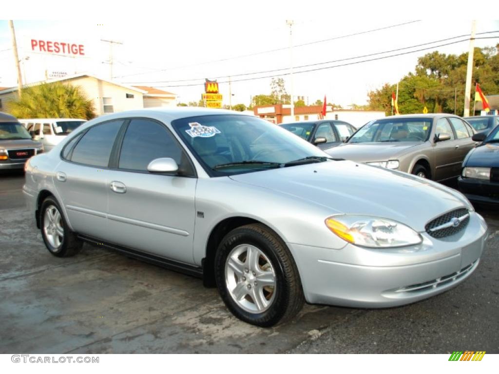 2001 Taurus SEL - Silver Frost Metallic / Medium Graphite photo #3