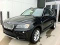 2011 Black Sapphire Metallic BMW X3 xDrive 35i  photo #1