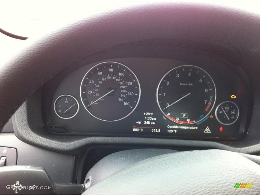 2011 BMW X3 xDrive 35i Gauges Photo #42729491