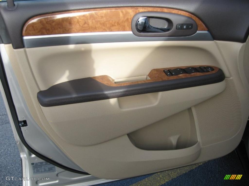 2011 Enclave CXL - Gold Mist Metallic / Cashmere/Cocoa photo #12