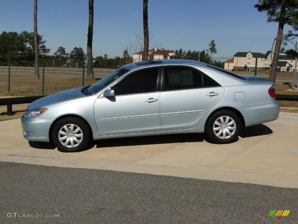 2006 Camry LE - Sky Blue Pearl / Taupe photo #8