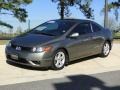 Galaxy Gray Metallic - Civic EX Coupe Photo No. 11