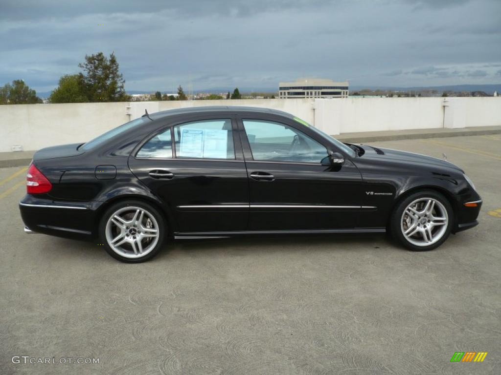 Black 2006 Mercedes-Benz E 55 AMG Sedan Exterior Photo #42739764